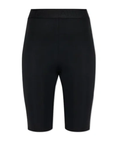 Dolce & Gabbana Elastic Waist Shorts In Black