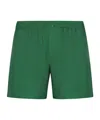Dolce & Gabbana Straight-leg Silk Boxers In Green