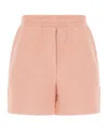 Dolce & Gabbana Printed Track Shorts In Nude