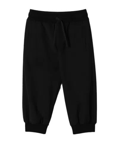 Dolce & Gabbana Elastic Waist Sweatpants In Black