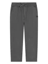 Dolce & Gabbana Elastic-waist Trousers In Gray