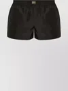 Dolce & Gabbana Elastic Waistband Underwear With Side And Back Pockets In Black
