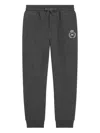 Dolce & Gabbana Elasticated-ankle Track Pants In Gray