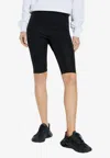 Dolce & Gabbana Elasticated Biker Shorts In Black