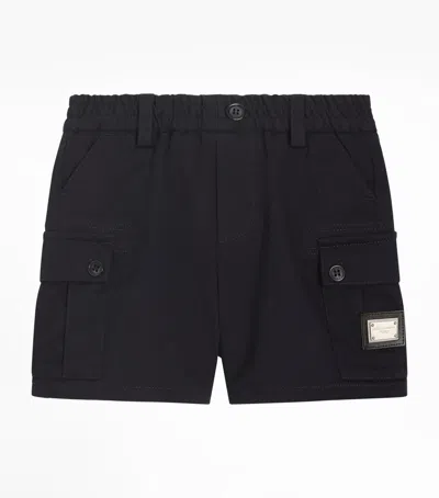 DOLCE & GABBANA ELASTICATED CARGO SHORTS