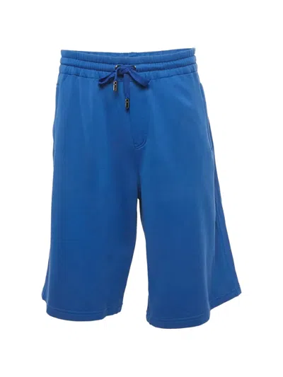Pre-owned Dolce & Gabbana Elasticated Shorts In Blue