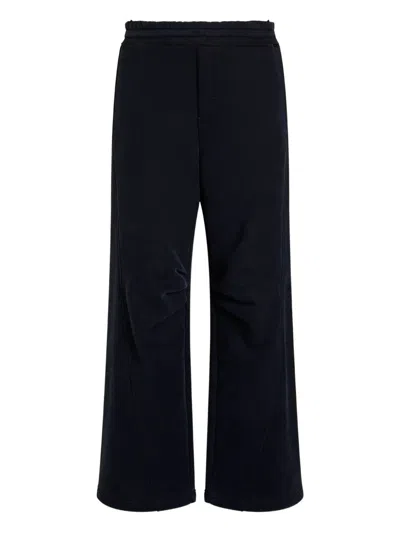 DOLCE & GABBANA ELASTICATED-WAISTBAND PANELLED TRACK PANTS