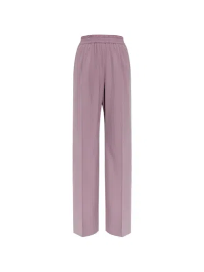 Dolce & Gabbana Elasticated-waistband Trousers In Purple