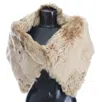 Dolce & Gabbana Beige Alpaca Collar Scarf In Beige