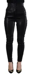 DOLCE & GABBANA ELEGANT BLUE PANTS - TAILO WOMEN'S FIT