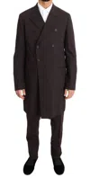 Dolce & Gabbana Elegant Bordeaux Double Breasted Men's Suit In Bordeaux