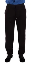 Dolce & Gabbana Bordeaux Cotton S Skinny Trouser Pants