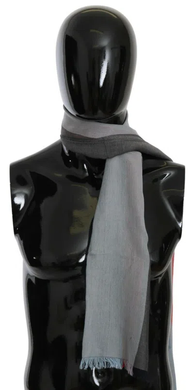 Dolce & Gabbana Elegant Gray Italian Cotton Women's Scarf