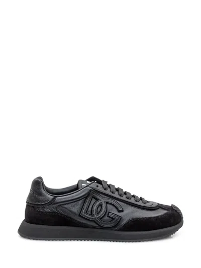Dolce & Gabbana Elegant Low-top Sneakers - Ss26 In Gray