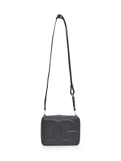 Dolce & Gabbana Elegant Mini Shoulder Bag In Grigio
