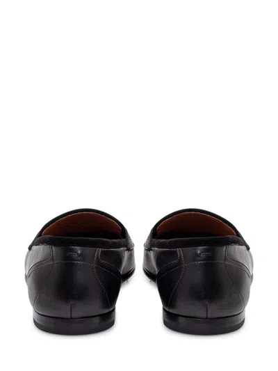 Dolce & Gabbana Elegant Moccasin With Front Buckle In Black