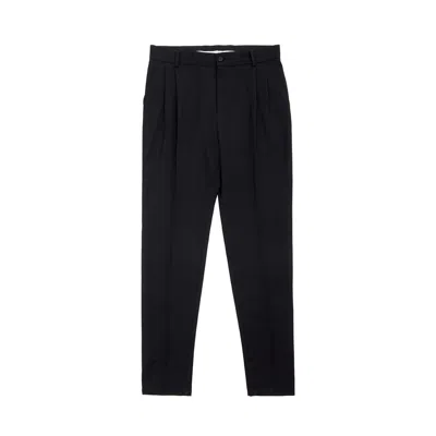 Dolce & Gabbana Elegant Polyester Black Pants For Men In Nero