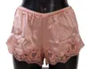 Dolce & Gabbana Pink Floral Lace Lingerie Underwear