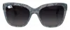 Dolce & Gabbana Blue Lace Acetate Rectangle Shades Dg4226 Sunglasses In Multi