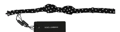 Dolce & Gabbana Elegant Silk Black Tie For The Distinguished Gentlemen