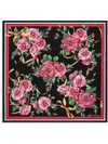 Dolce & Gabbana Elegant Silk Foulard 90x90 For Women In Multicolor
