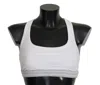 Dolce & Gabbana Elegant White Stretch Sport Women's Bra