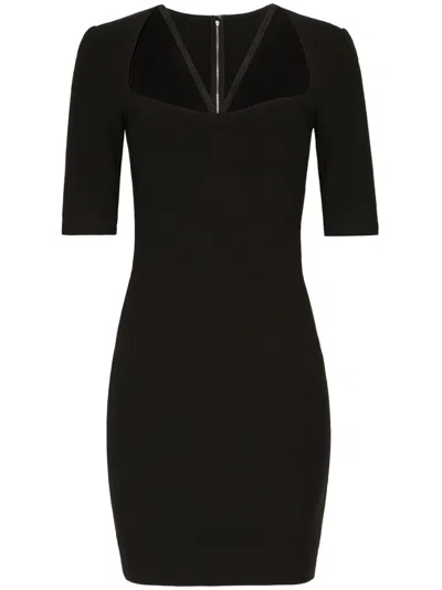 Dolce & Gabbana Elegant Women's Vest In Timeless Black For Fw23 In N0000