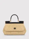Dolce & Gabbana Elongated Sicily Interwoven Tote Bag