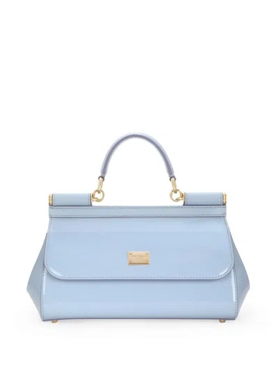 DOLCE & GABBANA MEDIUM ELONGATED SICILY TOTE BAG