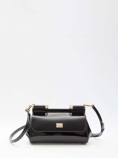 Dolce & Gabbana Women's Elongated Sicily Handbag In Black