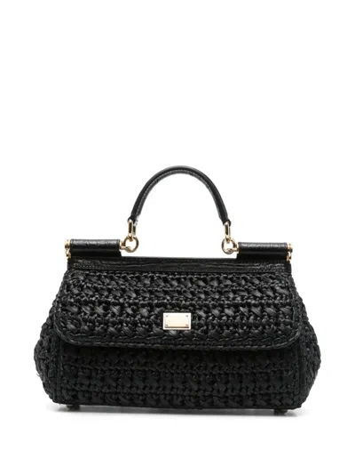 DOLCE & GABBANA ELONGATED SICILY TOTE BAG