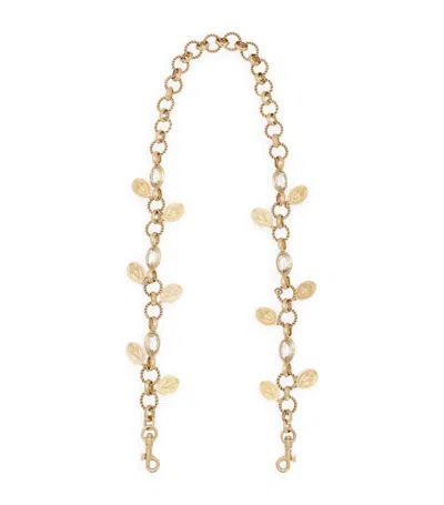 Dolce & Gabbana Embellished Chain Strap In Multicolor