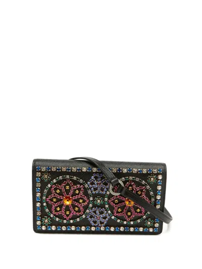 Pre-owned Dolce & Gabbana Embellished Cross Body Bag