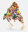 Dolce & Gabbana Embellished Headband In Multi