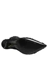 Dolce & Gabbana Embellished Mesh Ankle Boot In Black