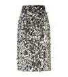 Dolce & Gabbana Sequin Embellished High Waist Midi Skirt