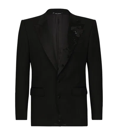 Dolce & Gabbana Single-breasted Blazer In Black