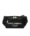 Dolce & Gabbana Logo Belt Bag In Black