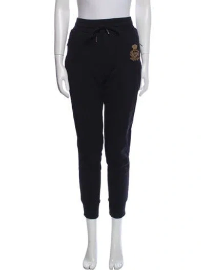 Pre-owned Dolce & Gabbana Embroidered Accent Sweatpants In Multi