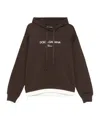 Dolce & Gabbana Embroidered Hoodie In Brown