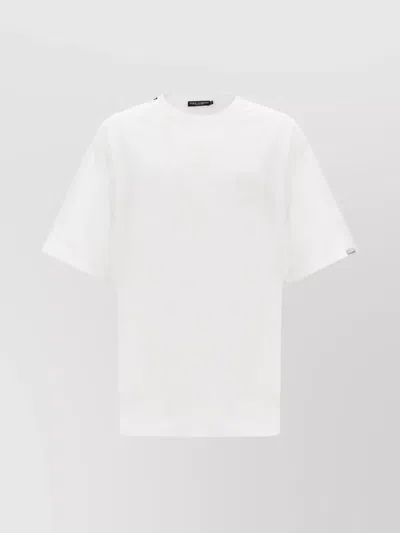 Dolce & Gabbana Logo Tag T-shirt In White