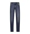 Dolce & Gabbana Classic Jeans With Dg Embroidery In Multi