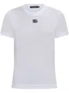 Dolce & Gabbana White Cotton T-shirt In White