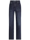 Dolce & Gabbana Baggy Denim Jeans In Blue