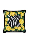Dolce & Gabbana Embroidered Medium Cushion In Black