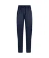 Dolce & Gabbana Embroidered Pajama Pants In Black