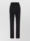 Dolce & Gabbana Embroidered Pinstripe Wool Pants