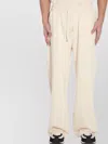 Dolce & Gabbana Embroidered Straight-leg Jogging Trousers With Pockets In Neutral