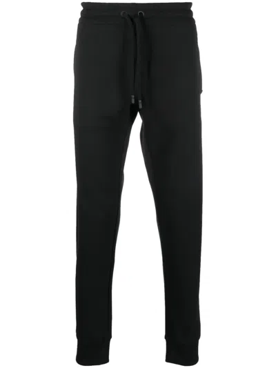 Dolce & Gabbana Embroidered Track Pants In Black