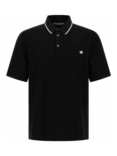 DOLCE & GABBANA POLO - NEGRO